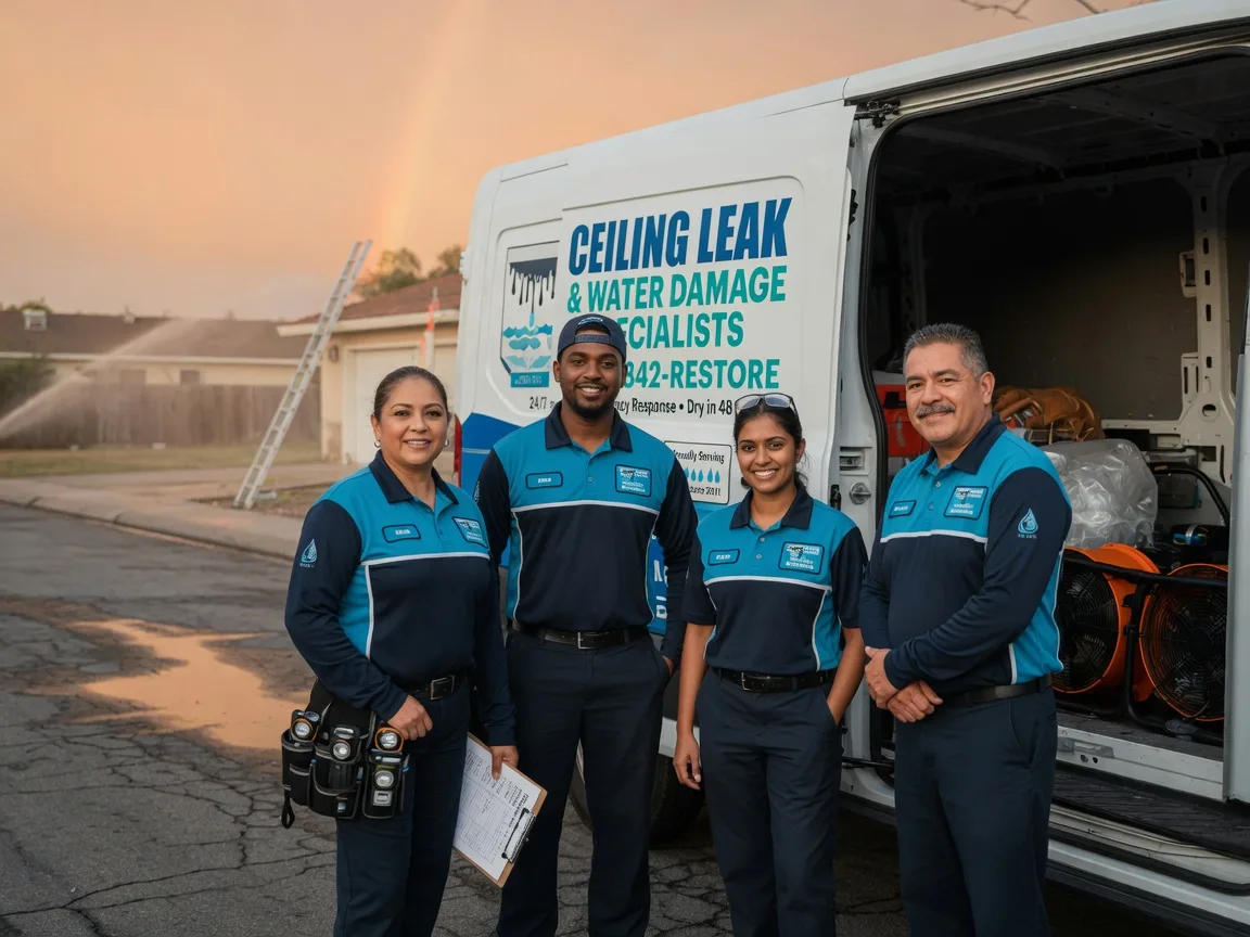 Ceiling Leak Cleanup company in Alcalde, NM